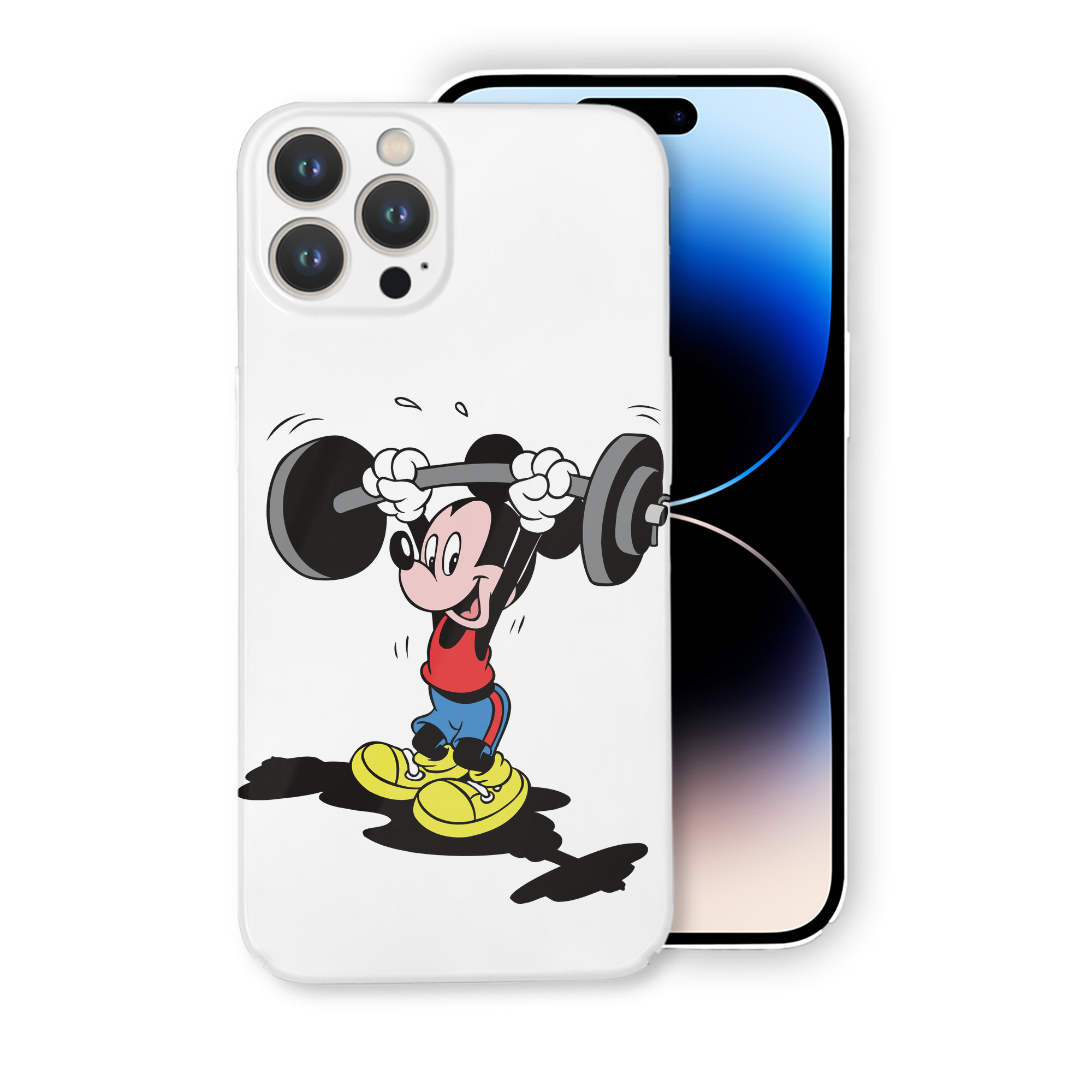 （画像用） ミッキーマウス Mickey Mouse 【iPhone 14シリーズ対応】ハードケース